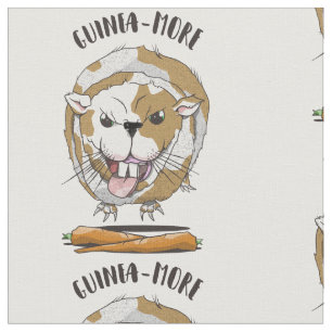 Funny cartoon Guinee Pig Stof