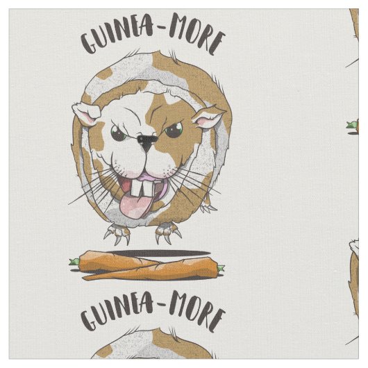Funny cartoon Guinee Pig Stof (Close Up)
