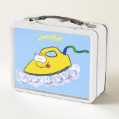 Funny cartoon ijzerwas illustratie (Achterkant)