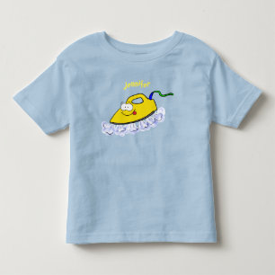 Funny cartoon ijzerwas illustratie kinder shirts