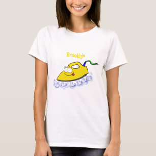 Funny cartoon ijzerwas illustratie t-shirt