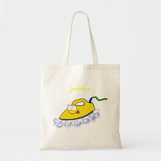 Funny cartoon ijzerwas illustratie tote bag (Voorkant)