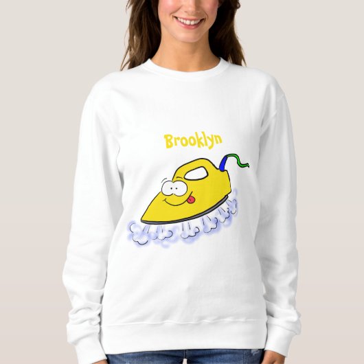Funny cartoon ijzerwas illustratie trui (Voorkant)