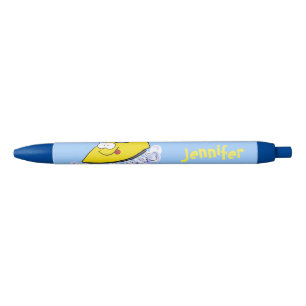 Funny cartoon ijzerwas illustratie zwarte inkt pen