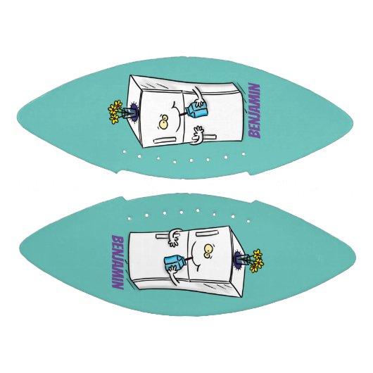 Funny cartoon illustratie american football (Panelen)