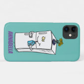 Funny cartoon illustratie Case-Mate iPhone case (Achterkant (horizontaal))