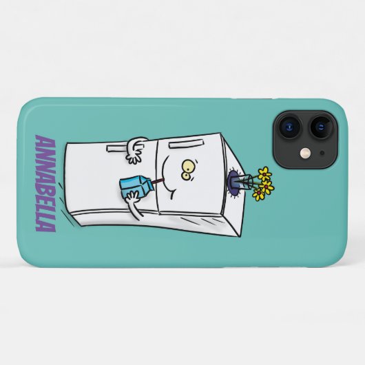 Funny cartoon illustratie Case-Mate iPhone case (Achterkant (horizontaal))