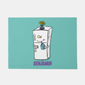 Funny cartoon illustratie deurmat (Voorkant)