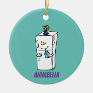 Funny cartoon illustratie keramisch ornament