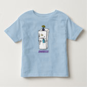 Funny cartoon illustratie kinder shirts (Voorkant)
