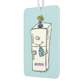 Funny cartoon illustratie luchtverfrisser (Links)