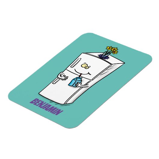 Funny cartoon illustratie magneet (Linkerzijde)