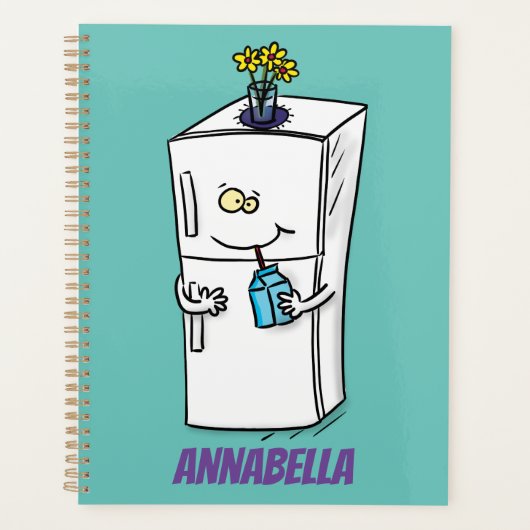 Funny cartoon illustratie planner (Voorkant)