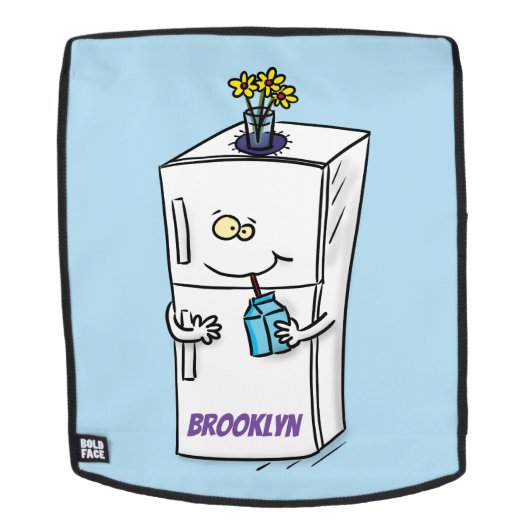 Funny cartoon illustratie rugtassen (Verwijderbaar gezicht)