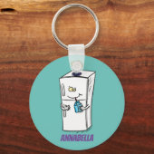 Funny cartoon illustratie sleutelhanger (Voorkant)