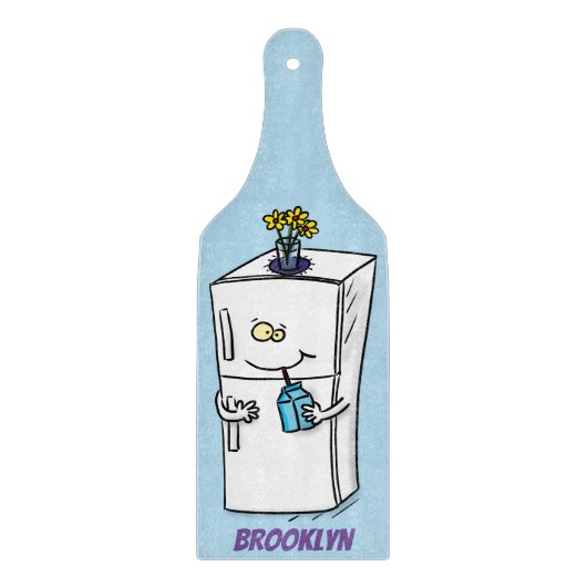 Funny cartoon illustratie snijplank (Voorkant)