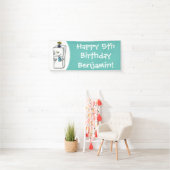 Funny cartoon illustratie spandoek (Insitu)