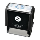 Funny cartoon illustratie zelfinktende stempel (Product)