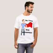 Funny Cartoon is je eigen superheld T-shirt (Voorkant volledig)