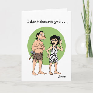Funny Cartoon Jubileum Card Kaart