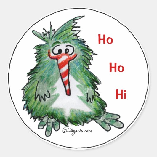 Funny Cartoon Kiwi Bird 2 Ronde Sticker (Voorkant)
