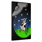 FUNNY CARTOON KOE ALIEN ABDUCTION CLIPBOARD KLEMBORD (Rechts)