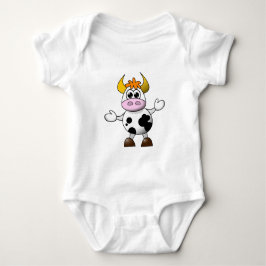 Funny Cartoon Koe Romper