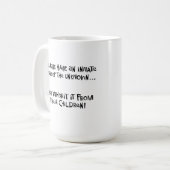 Funny Cartoon Koffiemok (Voorkant links)