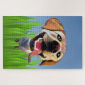 Funny Cartoon Labrador Retriever 1014 Piece Puzzle Legpuzzel (Horizontaal)