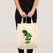 Funny Cartoon Leprechaun Bag Tote Bag (Voorkant (product))