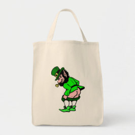 Funny Cartoon Leprechaun Bag Tote Bag
