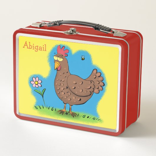 Funny cartoon lunchbox (Voorkant)