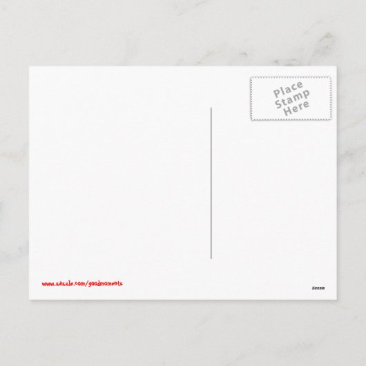 Funny Cartoon Man Valentine's Day Postcard Feestdagenkaart (Achterkant)