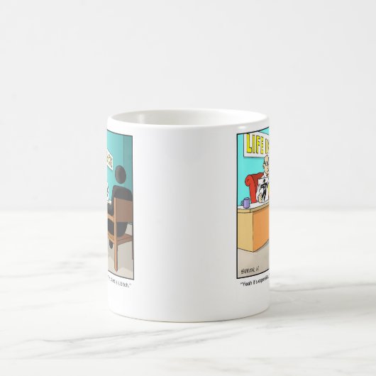 Funny Cartoon Mok - Actuary (Center)