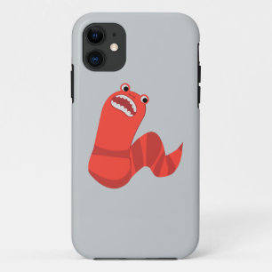 Funny Cartoon Mongolian Death Worm iPhone 11 Hoesje