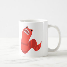 Funny Cartoon Mongolian Death Worm Koffiemok