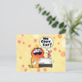 Funny Cartoon Mouse | Funny Mouse en Cat Briefkaart (Staand voorkant)