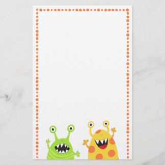 Funny cartoon-papier voor kinderen briefpapier
