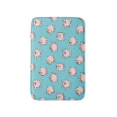 Funny Cartoon Pattern Varkensjaar Kies Kleurenbad Badmat (Voorkant Verticaal)