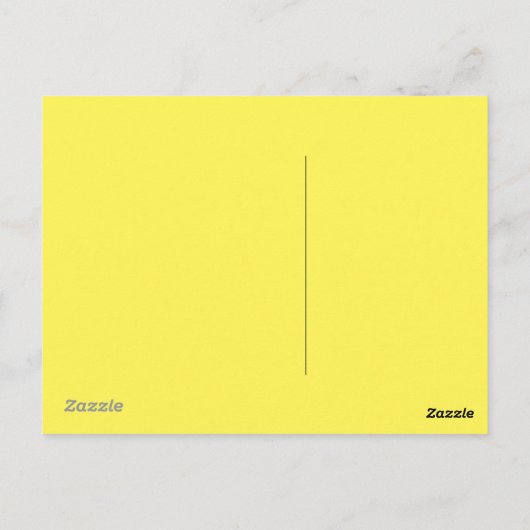 FUNNY CARTOON PIG BRIEFKAART (Achterkant)