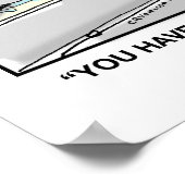 Funny Cartoon Poster — Cryonics (Hoek)