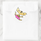 Funny Cartoon Rats Dance Ronde Sticker (Tas)