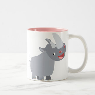 Funny Cartoon Rhino Mok