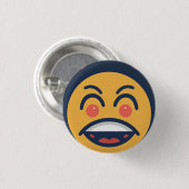 Funny cartoon ronde button 3,2 cm (Voorkant /achterkant)