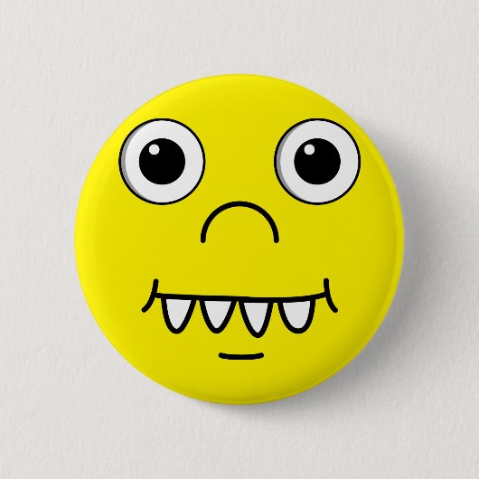 Funny Cartoon Ronde Button 5,7 Cm (Voorkant)