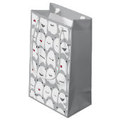 Funny Cartoon Sharks Klein Cadeauzakje (Achterkant Gekanteld)