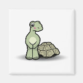Funny Cartoon Shell-less schildpad magneet (Voorkant)