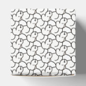 Funny Cartoon Sitting Dogs  Bedankdoosjes (Bovenkant)