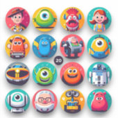 Funny cartoon sticker (Voorkant)