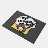 FUNNY CARTOON STYLE BIRD DOORMAT DEURMAT (Schuin)